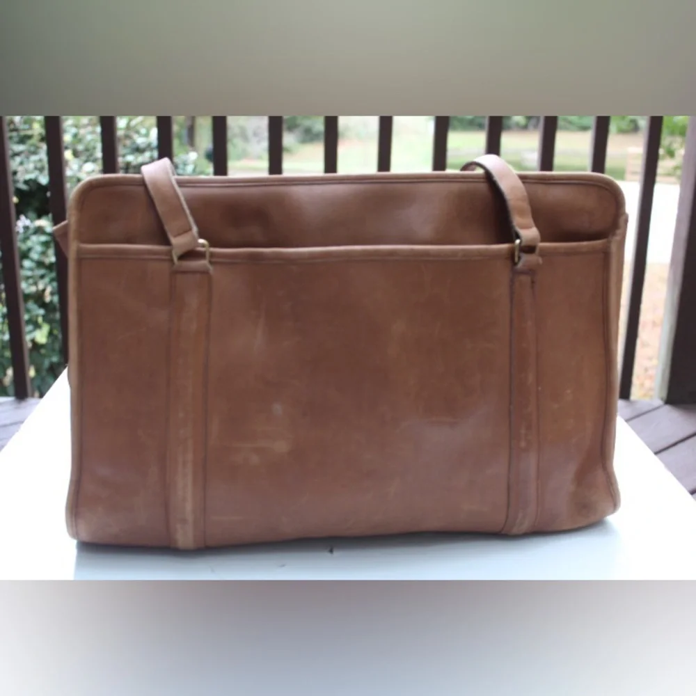 Vintage Coach Large Envelope Portfolio Briefcase